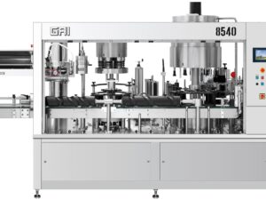 MONOBLOC DISTRIBUIDOR ALISADORA ETIQUETADORA GAI 8540