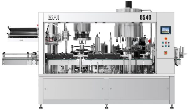 MONOBLOC DISTRIBUIDOR ALISADORA ETIQUETADORA GAI 8540